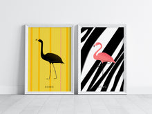 Load image into Gallery viewer, FLAMINGO CALL 16x22
