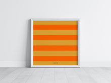 Load image into Gallery viewer, ORANGE HORIZONTAL (SEA COLLECTION) 12x12
