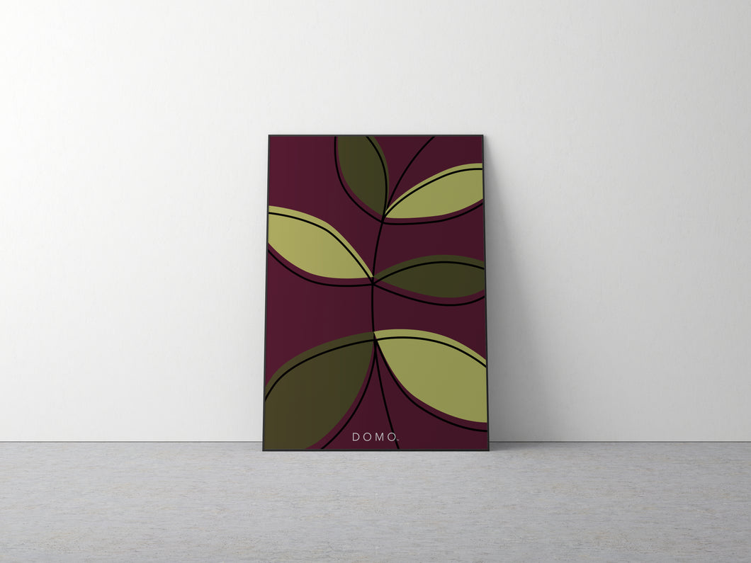 MERLOT FERN 8x11